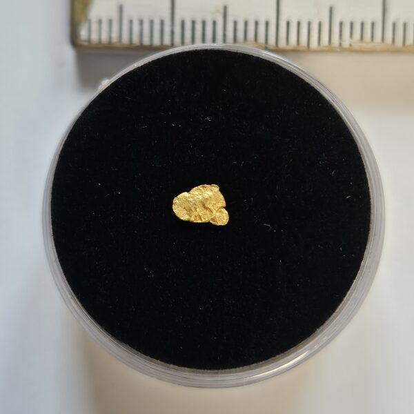 Schweizer Goldflitter 0.05 gramm Goldach b. St Gallen