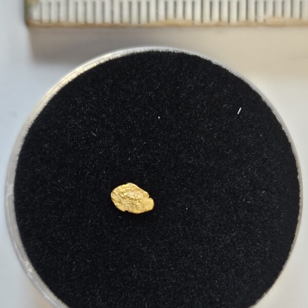 grösserer Schweizer Goldflitter 0.03 Gramm gr. Fontanne Napf/LU