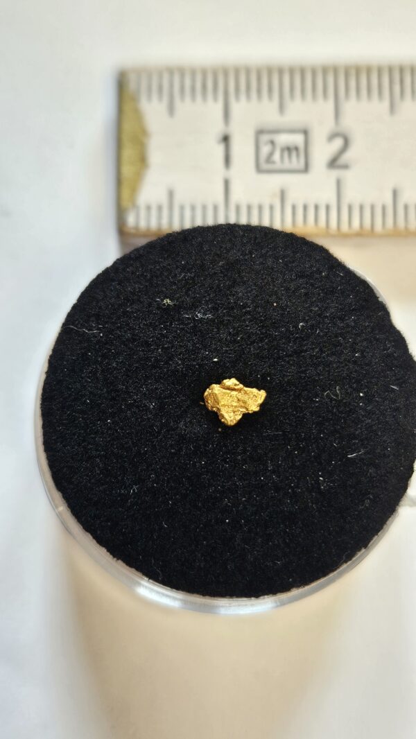 Schweizer Goldnugget 0.08 Gramm Region Disentis