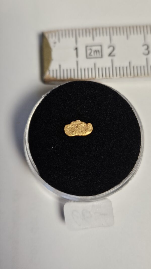 Goldnugget/Flitter aus dem Wallis 0.18g
