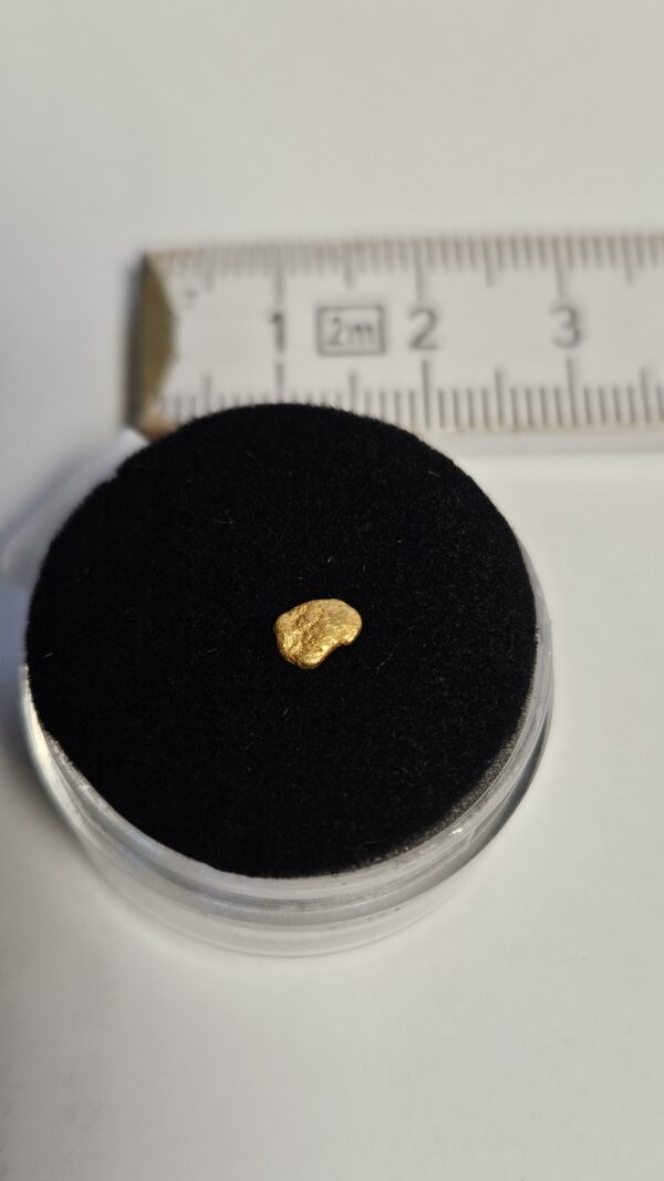 Goldnugget/Flitter aus dem Wallis 0.17g