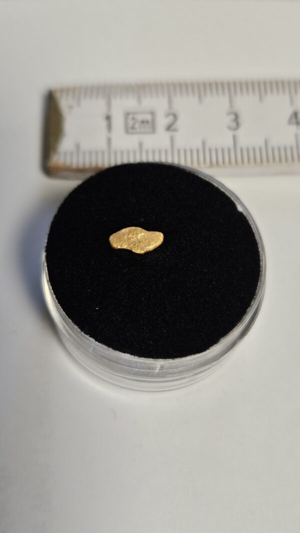 Goldnugget/Flitter aus dem Wallis 0.23g