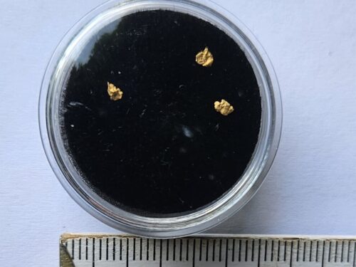Schweizer Goldflitter 0.03 Gramm gr. Fontanne Napf/LU