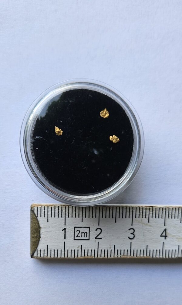 Schweizer Goldflitter 0.03 Gramm gr. Fontanne Napf/LU