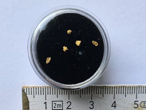 Schweizer Goldflitter 0.04 Gramm gr. Fontanne Napf/LU