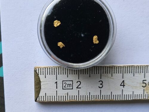 Schweizer Goldflitter 0.05 Gramm gr. Fontanne Napf/LU