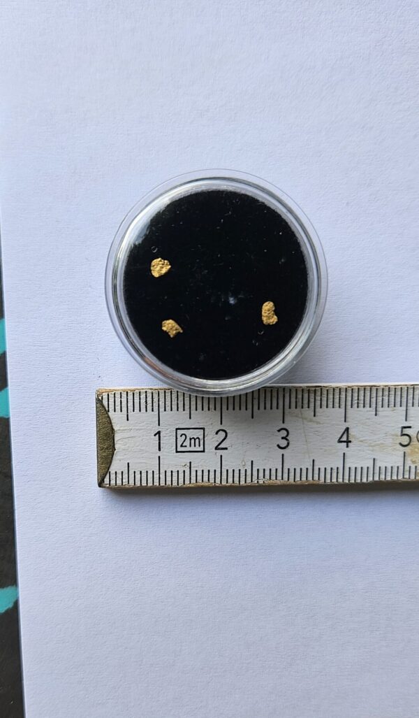 Schweizer Goldflitter 0.05 Gramm gr. Fontanne Napf/LU