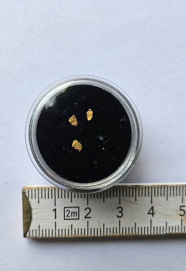 Schweizer Goldflitter 0.04 Gramm gr. Fontanne Napf/LU