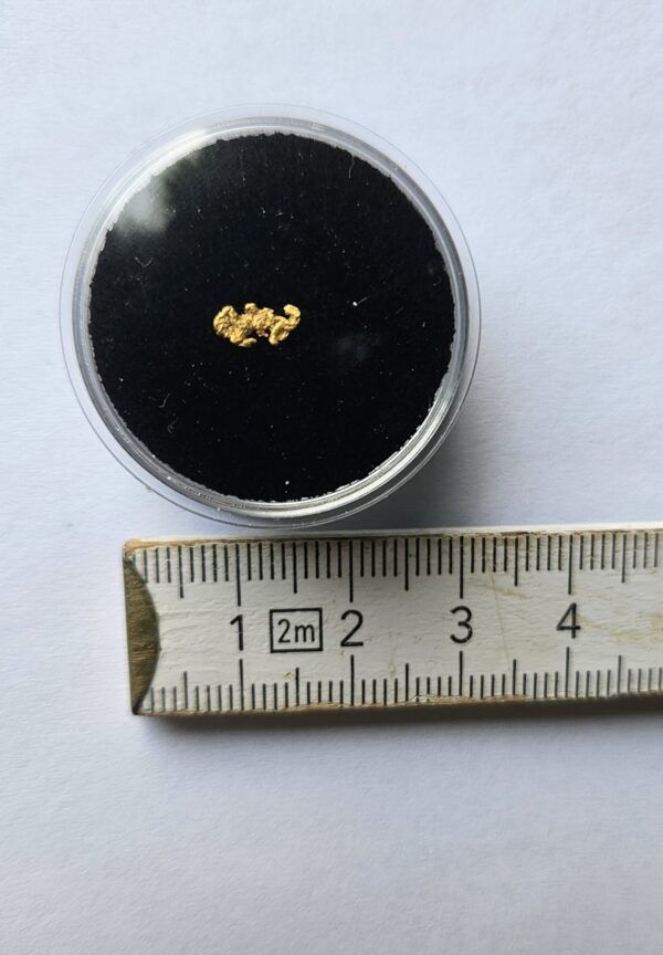 Goldnugget/Flitter aus dem Wallis 0.1g