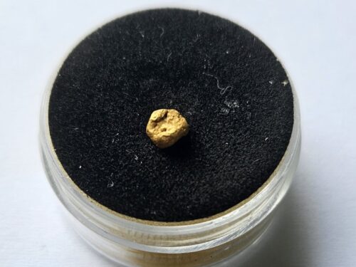 Goldnugget aus dem Wallis 0.33g