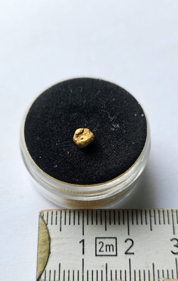 Goldnugget aus dem Wallis 0.33g