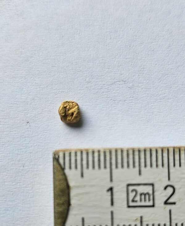 Goldnugget aus dem Wallis 0.33g