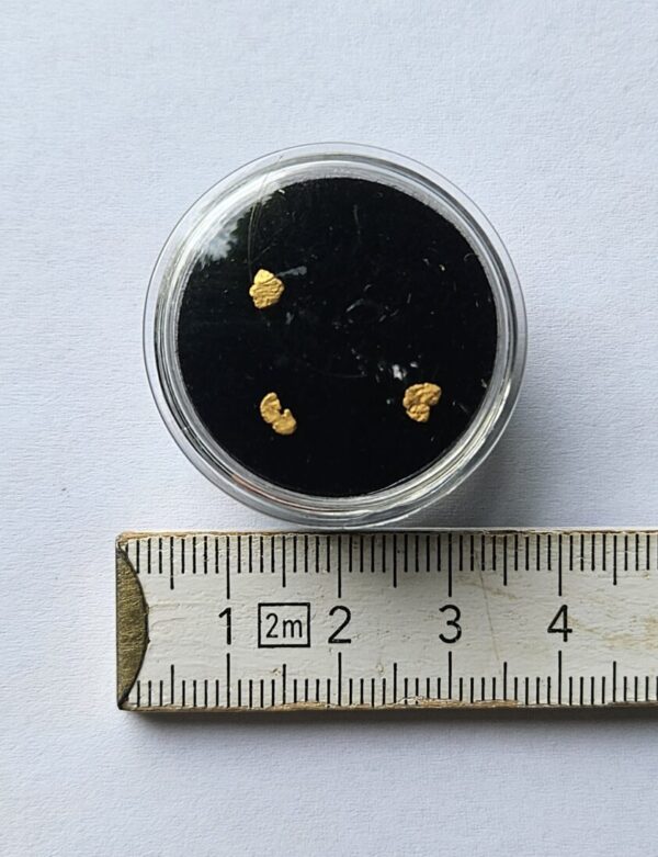 Schweizer Goldflitter 0.08 gramm Goldach b. St Gallen