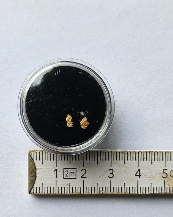 Schweizer Goldflitter 0.08 gramm Goldach b. St Gallen