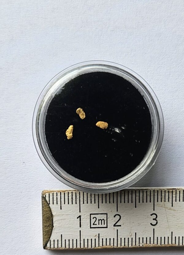 Schweizer Goldflitter 0.05 gramm Goldach b. St Gallen