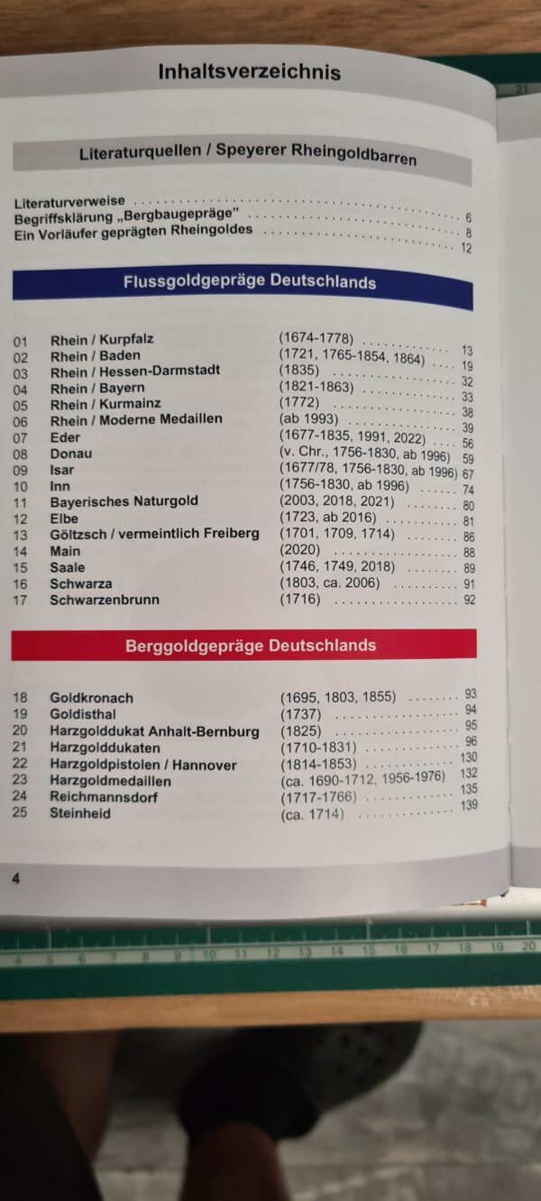 Buch: Bergbaugepräge Europas, Flussgold und Bergbau Gold-Münzen und Medaillen der letzten Jahrhunderte bis heute.