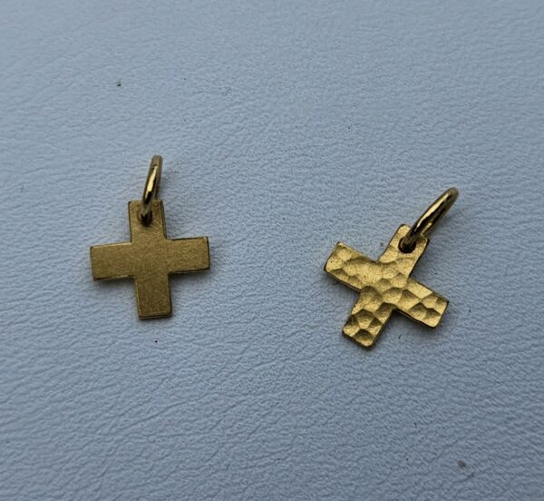 CH-Naturgoldanhaenger_3 CH-Naturgoldanhänger Schweizer Kreuz Napfgold