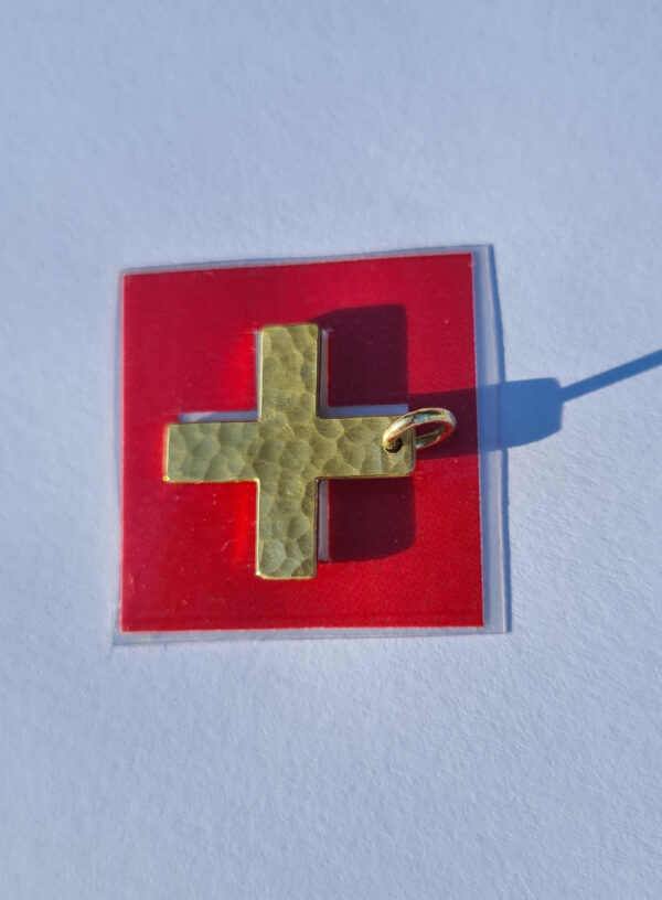 CH-Naturgoldanhaenger_5 CH-Naturgoldanhänger Schweizer Kreuz Napfgold