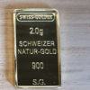 Goldbarren-2019_3 Medaille/Goldbarrenform 2019 aus Schweizer Naturgold Rarität!