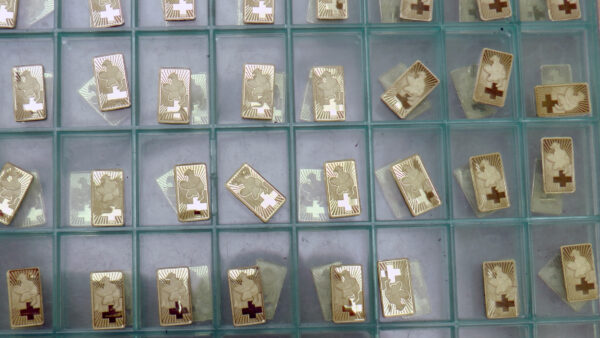 Goldbarren/Medaillen 2024 aus Schweizer Naturgold Rarität!  Ausverkauft!