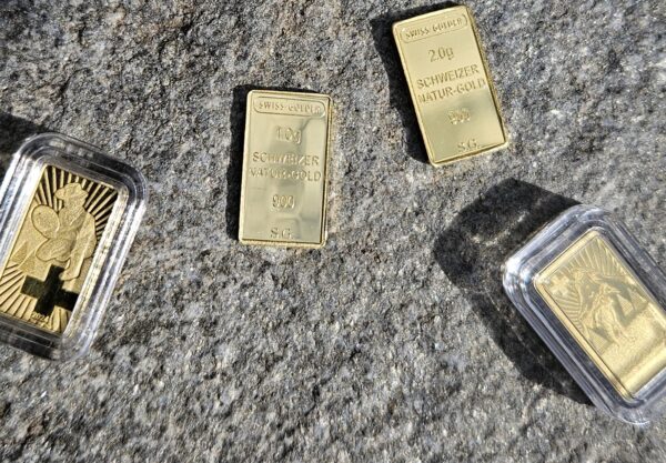 Goldbarren/Medaillen 2024 aus Schweizer Naturgold Rarität!  Ausverkauft!