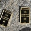 Goldbarren/Medaillen 2024 aus Schweizer Naturgold Rarität!  Ausverkauft!