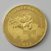 "Schweizer Golder" 2017 die seltene Medaille/Münze aus Schweizer Naturgold limitierte und nummerierte Auflage 77 Stk.
