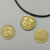 "Schweizer Golder" 2021 die seltene Medaille/Münze aus Schweizer Naturgold, limitierte und nummerierte Auflage nur 70 Stk! Design by Housi Knecht