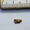 Schweizer Goldnugget 0.2 Gramm Val Sumvitg bei Disentis.