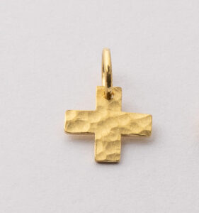 Napfgold Schweizer Kreuz Geschmiedet
